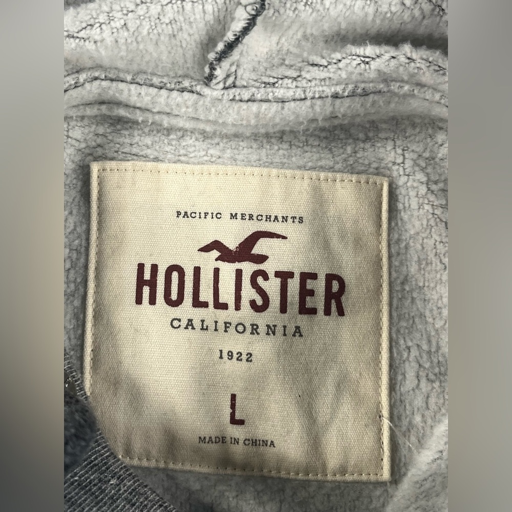 Hollister Cold Shoulder Cowl Neck w/Drawstring Women’s Hoodie - Picture 6 of 7